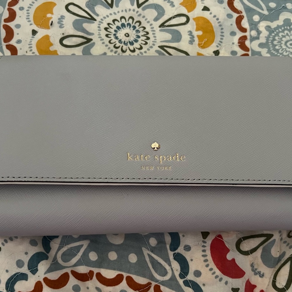 Kate Spade Gray Clutch